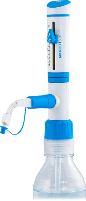 Bottle Top Dispenser, Volume Range 0.25mL - 2.5mL